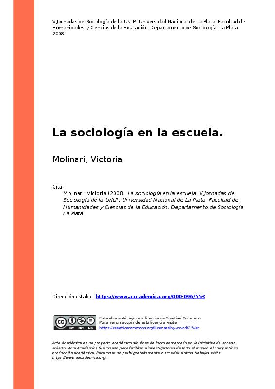 04. La sociología en la escuela autor Victoria Molinari.pdf