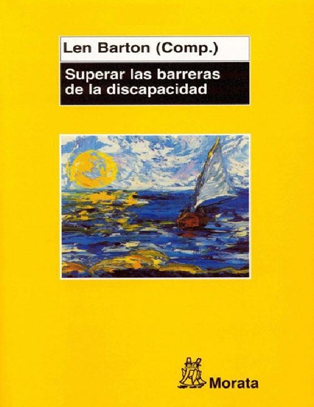 Len Barton COMP. (2006) SUPERAR LAS BARRERAS DE LA DISCAPACIDAD.pdf