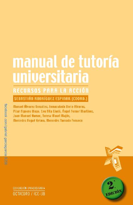 Manual de tutoría universitaria. Recursos para la acción – Sebastián Rodríguez Espinar (coord.).pdf