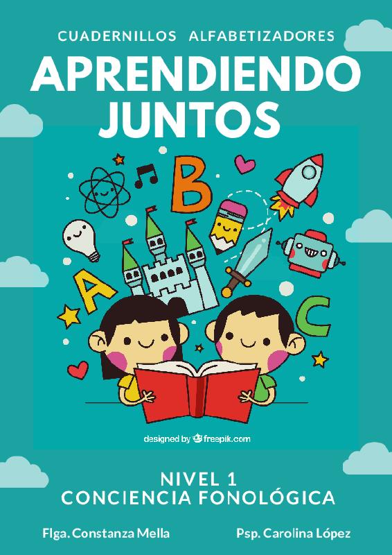 CUADERNILLO ALFABETIZADOR NIVEL 1 CONCIENCIA FONOLÓGICA.pdf