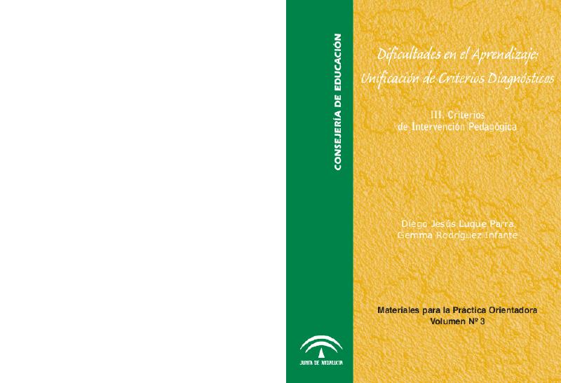 Dificultades En El Aprendizaje Unificación De Criterios Diagnósticos III.pdf