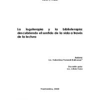 02. La logoterapia y la biblioterapia, descubriendo el sentido de la vida a través de la lectura Autor Valentina Morandi Balcunas.pdf