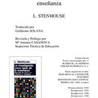 La investigación como base de la enseñanza-stenhouse.pdf
