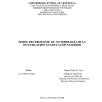 PERFIL DEL PROFESOR DE MIC EN EDUCACION SUPERIOR Arias.pdf