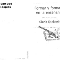 FORMAR Y FORMARSE EN LA ENSEÑANZA Edelstein.pdf
