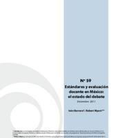 Iván Barrera. (2011) ESTÁNDARES Y EVALUACIÓN DOCENTE EN MÉXICO - EL ESTADO DEL DEBATE.pdf