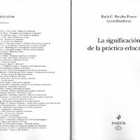 Ruth C. Perales P. (2006) LA SIGNIFICACIÓN DE LA PRÁCTICA EDUCATIVA.pdf